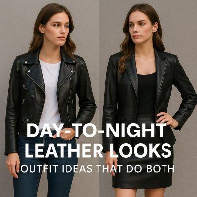 Day-to-Night Leather Looks: Outfit Ideas That Do Both