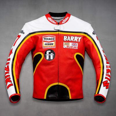 Barry Sheene Suzuki GP 1976 Leather Jacket