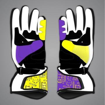 Bike Gloves Leather Alvaro Bautista SBK 2025