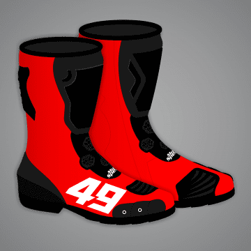 Fabio Di Giannantonio Boots MotoGP 2023