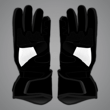 Johann Zarco Motorcycle Racing Gloves MotoGP 2024-2025
