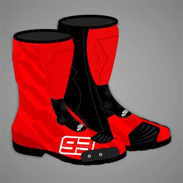 Marc Marquez Motorcyce Race Boots MotoGP 2026