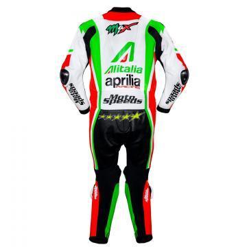 Max Biaggi Aprilia Full Body Racing Suit WSBK 2010