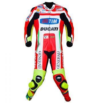Valentino Rossi Leather Suit Ducati MotoGP 2012