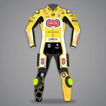 Yellow Motorcycle Suit