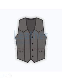 Custom Leather Vest