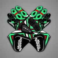 Alex Lowes Motorcycle Racing Gloves SBK 2026