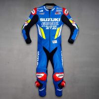 Alex Rins Suzuki MotoGP 2019 Suit front view