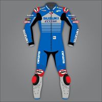 Alex Rins Suzuki Race Suit MotoGP 2020 front view