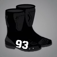 Black Motorcycle Boots