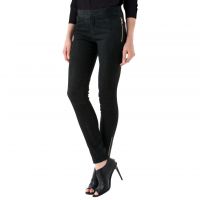 suede black pants