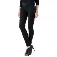 suede black pants