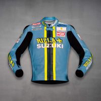 Chris Vermeulen Rizla Suzuki GSXR Racing Jacket MotoGP 2008 front view