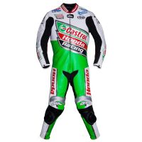Colin Edwards Castrol Honda Leathers 2002 WSBK front view