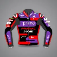 Franco Morbidelli Ducati Rider Jacket MotoGP 2024 front view