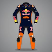 Jack Miller Riding Suit For KTM Red Bull MotoGP 2023 front view