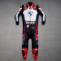 Michael Van Der Mark Road Race Suit BMW WSBK 2023 front view