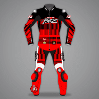 Red Racing Suit