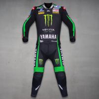 Johan Zarco Yamaha Monster Tech 3 2017 Leather Suit front view