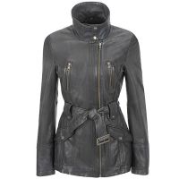 black leather trench coat womens