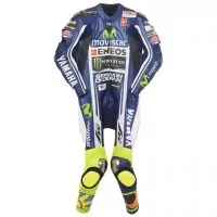 Valentino Rossi Yamaha MotoGP 2014 Race Suit front view