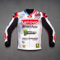 White Leather Moto Jacket